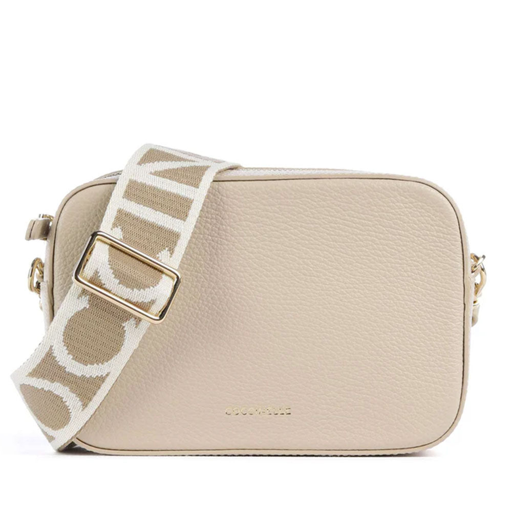 Borsa Donna a Tracolla COCCINELLE Linea Tebe Colore Sandshell - E5MN555I101