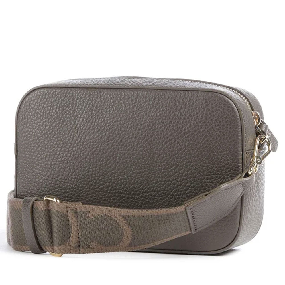 Borsa Donna a Tracolla COCCINELLE Linea Tebe Colore Fango - E5MN555I101