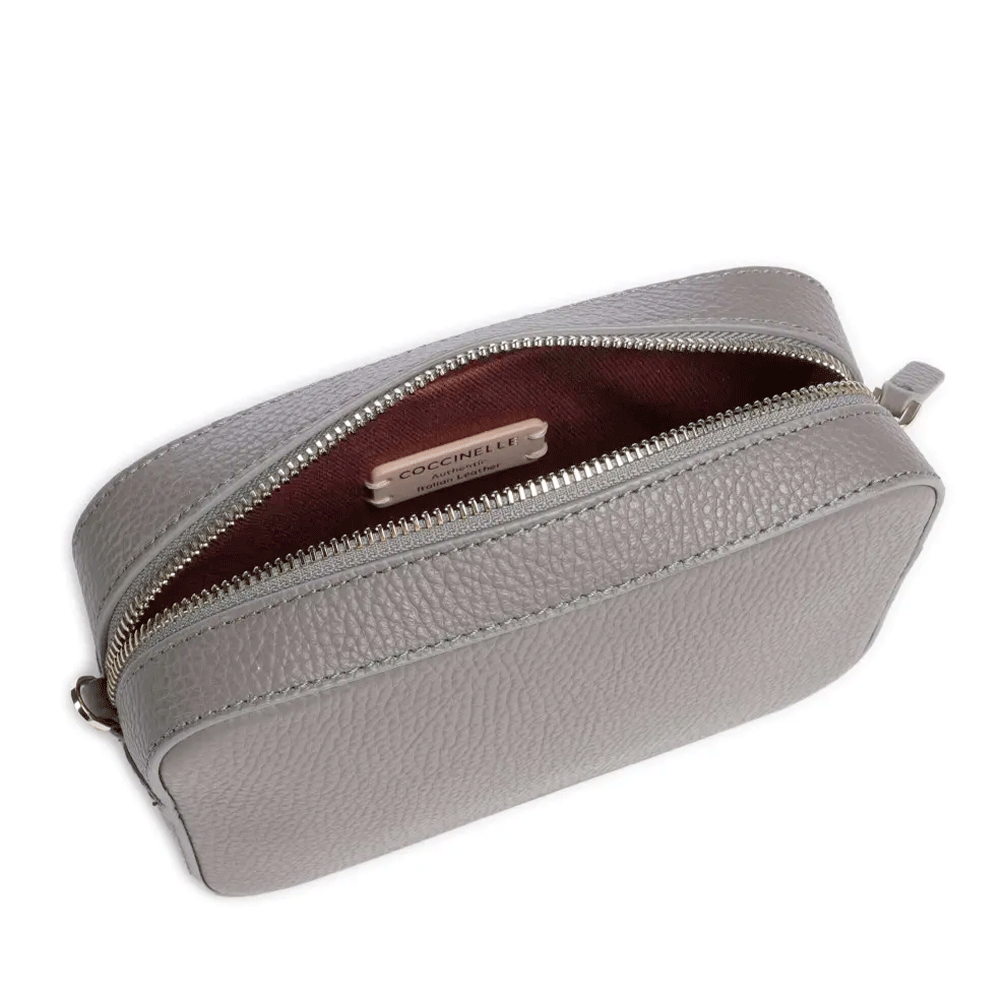 Borsa Donna a Tracolla COCCINELLE Linea Tebe Colore Grafite - E5MN555I101