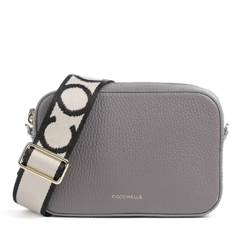 Borsa Donna a Tracolla COCCINELLE Linea Tebe Colore Grafite - E5MN555I101