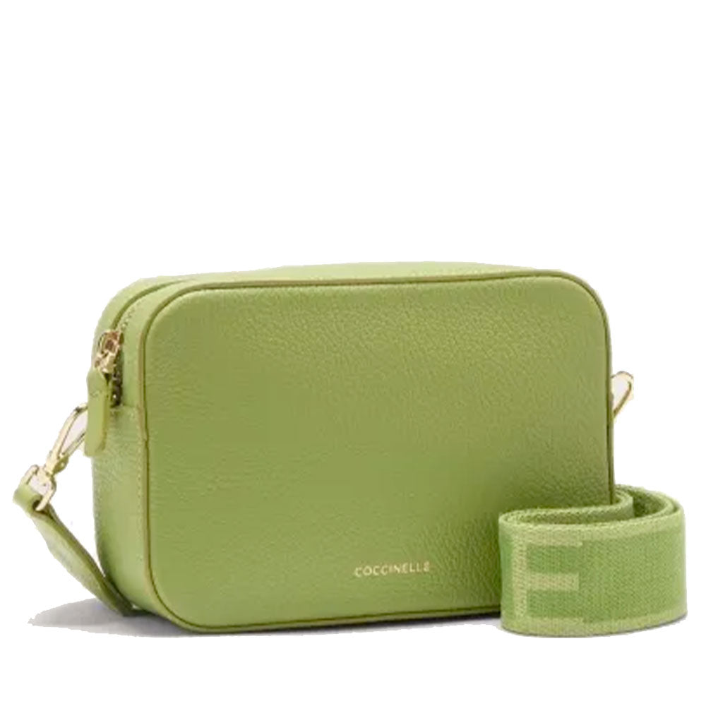 Borsa Donna a Tracolla COCCINELLE Linea Tebe Colore Guacamole - E5MN555I101