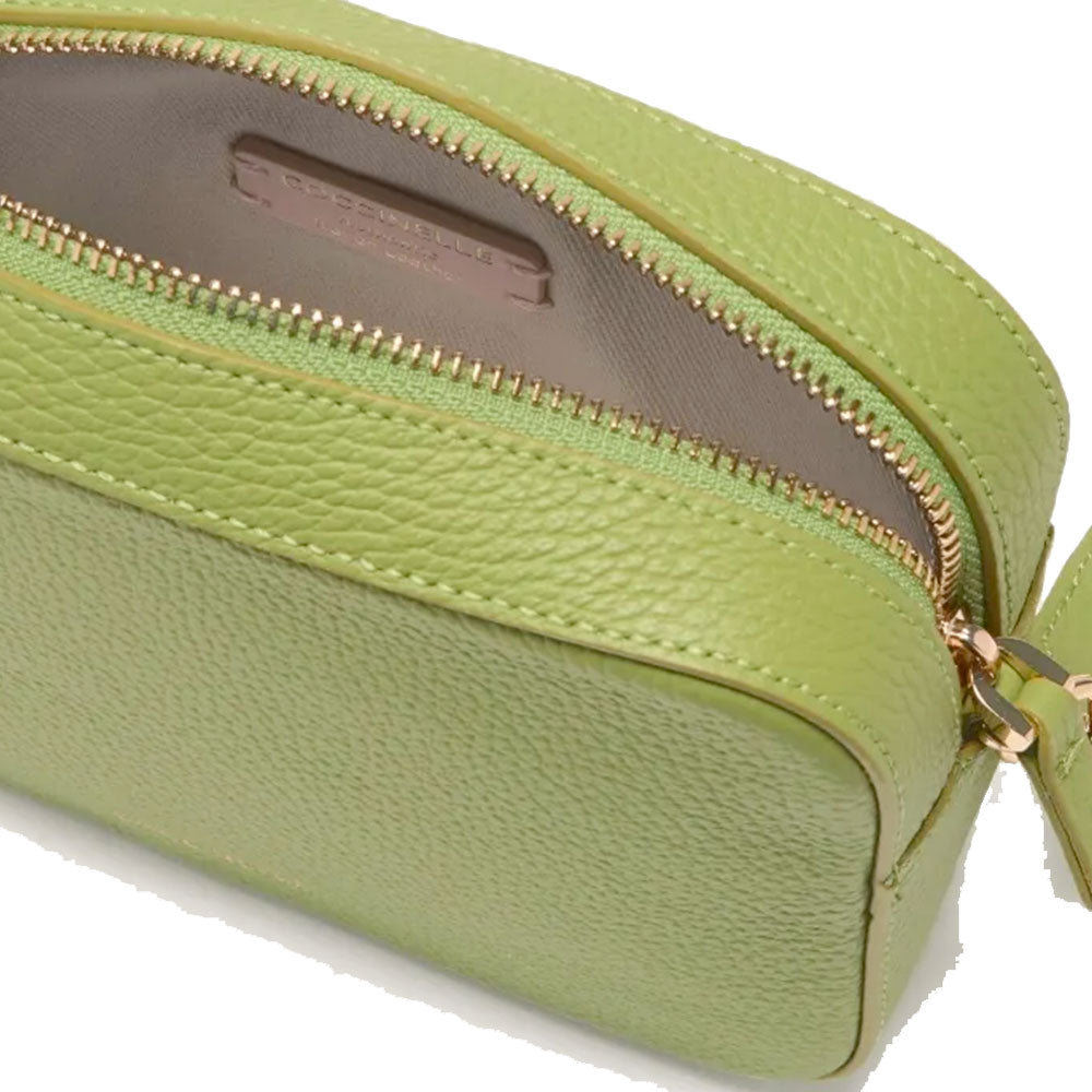Borsa Donna a Tracolla COCCINELLE Linea Tebe Colore Guacamole - E5MN555I101
