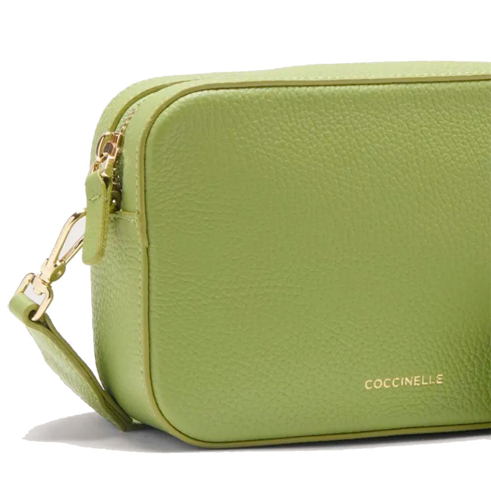 Borsa Donna a Tracolla COCCINELLE Linea Tebe Colore Guacamole - E5MN555I101