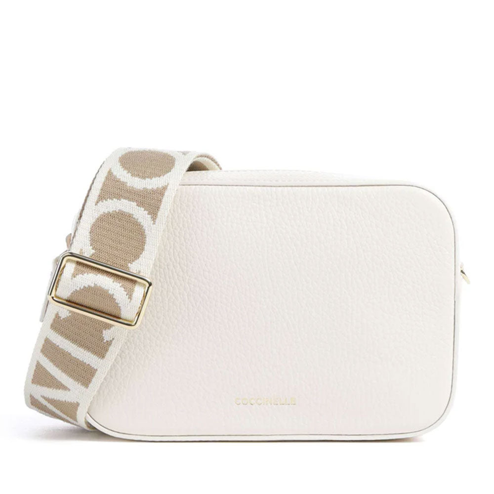 Borsa Donna a Tracolla COCCINELLE Linea Tebe Colore Pearl - E5MN555I101