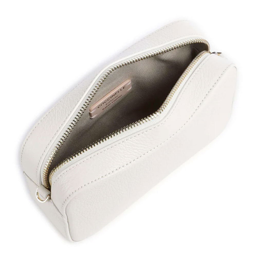 Damen-Umhängetasche COCCINELLE Modell Tebe in Pearl - E5MN555I101