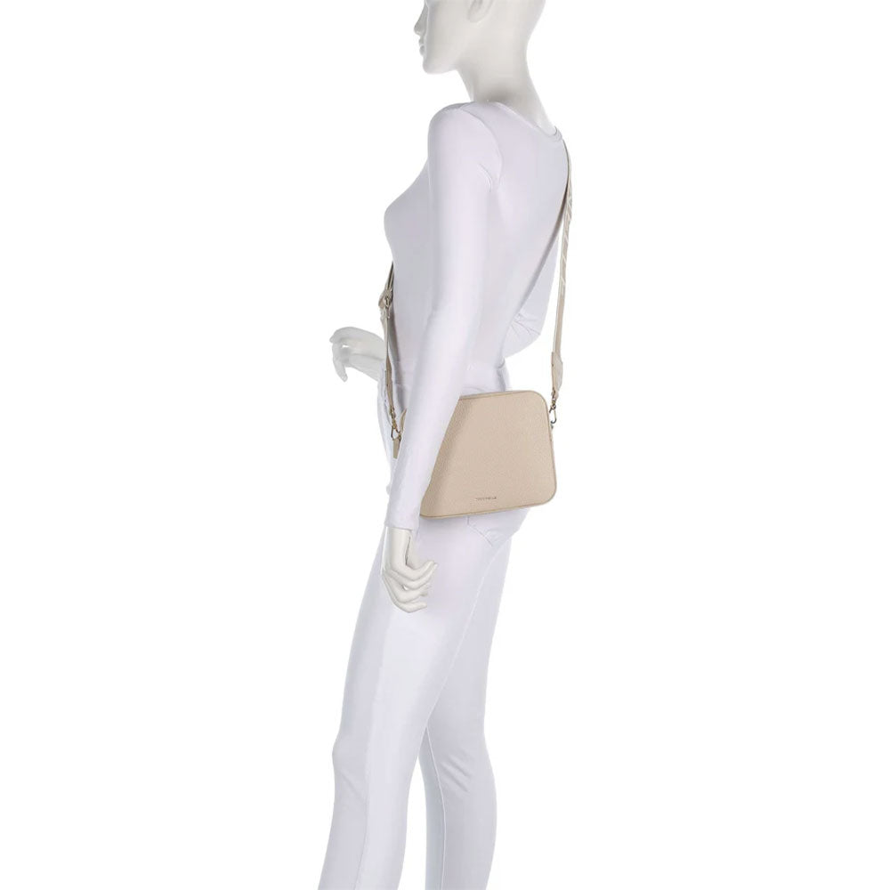 Borsa Donna a Tracolla COCCINELLE Linea Tebe Colore Sandshell - E5MN555M301