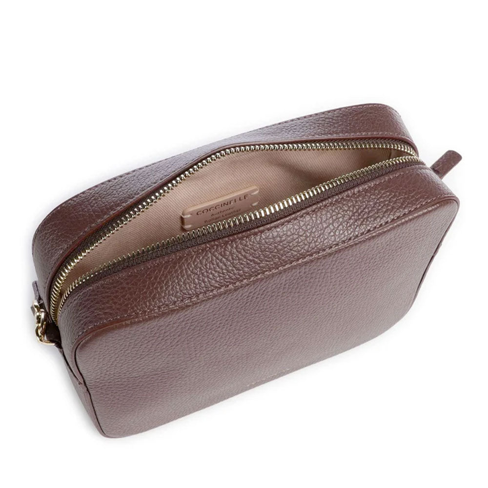 Borsa Donna a Tracolla COCCINELLE Linea Tebe Colore Berry - E5MN555M301