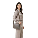 Borsa Donna a Tracolla COCCINELLE Linea Tebe Colore Fango- E5MN555M301