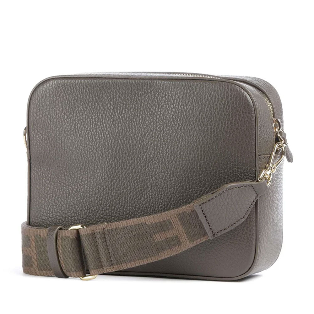 Borsa Donna a Tracolla COCCINELLE Linea Tebe Colore Fango- E5MN555M301