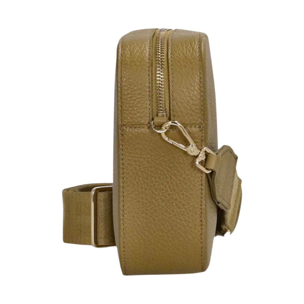 Borsa Donna a Tracolla COCCINELLE Linea Tebe Colore Seagrass - E5MN555M301