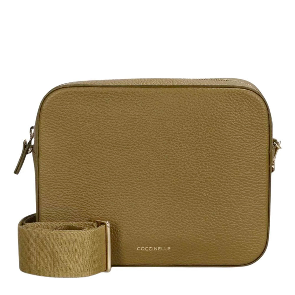 Borsa Donna a Tracolla COCCINELLE Linea Tebe Colore Seagrass - E5MN555M301