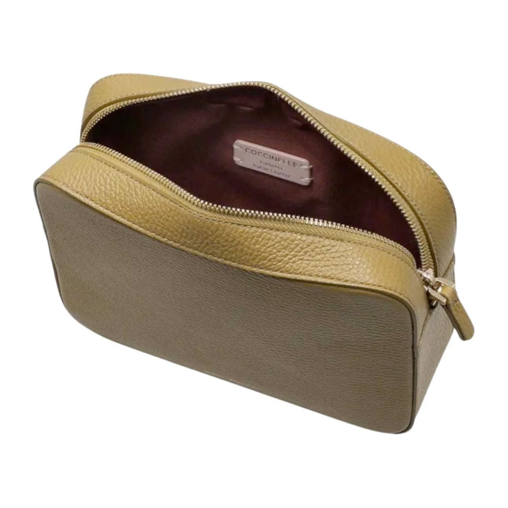 Borsa Donna a Tracolla COCCINELLE Linea Tebe Colore Seagrass - E5MN555M301