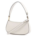 Damen-Schultertasche COCCINELLE aus Leder Modell Merveille in Pearl