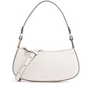 Damen-Schultertasche COCCINELLE aus Leder Modell Merveille in Pearl