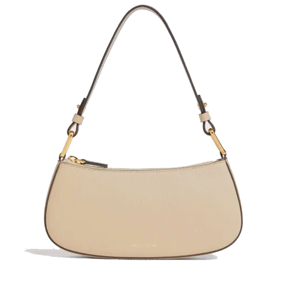 Borsa Donna a Spalla COCCINELLE in Pelle Linea Merveille Colore Sandshell