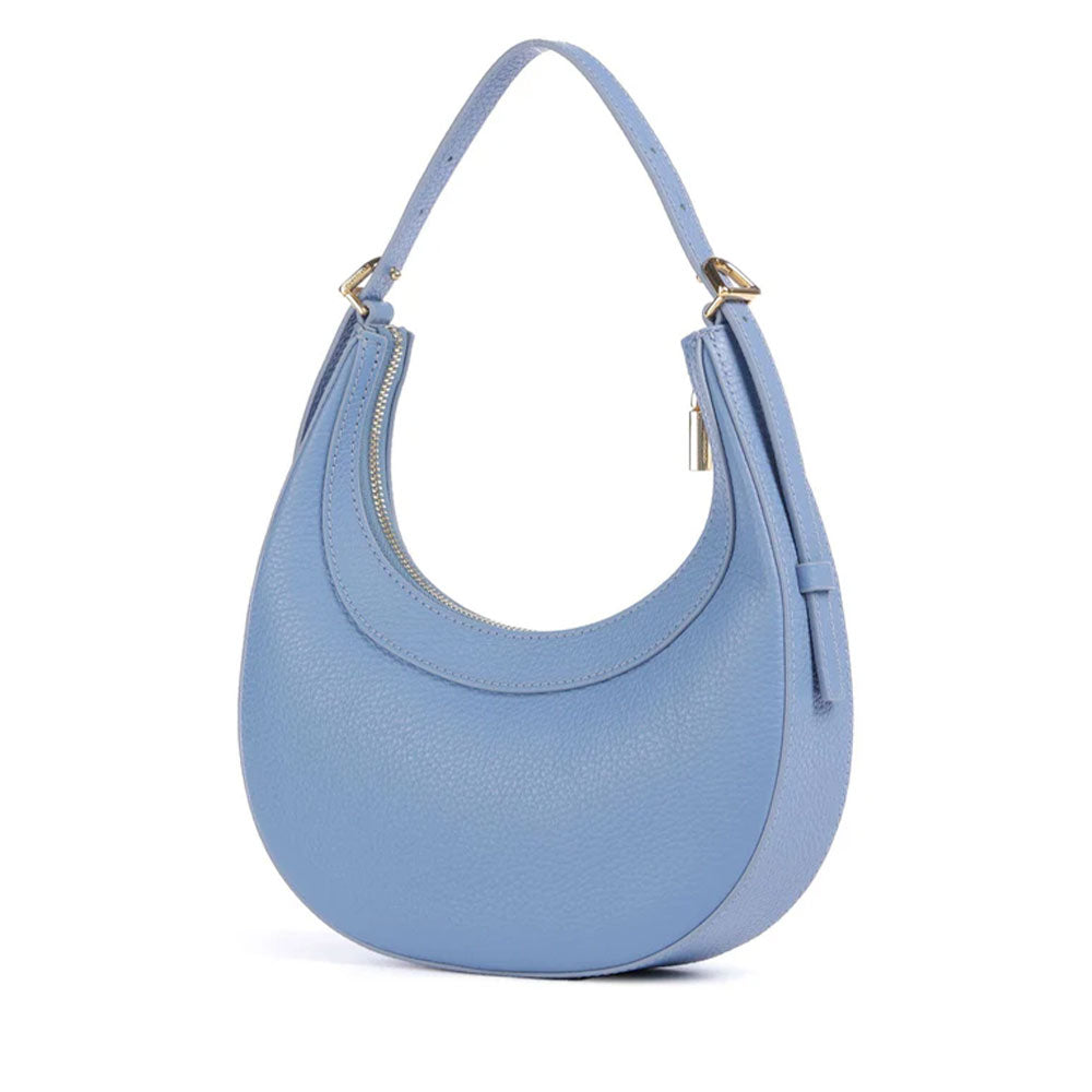Borsa Donna a Mano con Tracolla COCCINELLE in Pelle Azul Linea Whisper