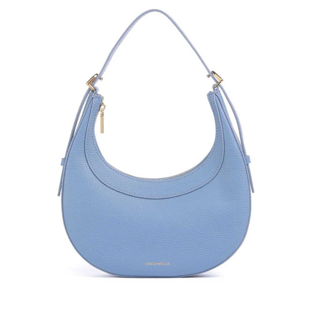 Borsa Donna a Mano con Tracolla COCCINELLE in Pelle Azul Linea Whisper