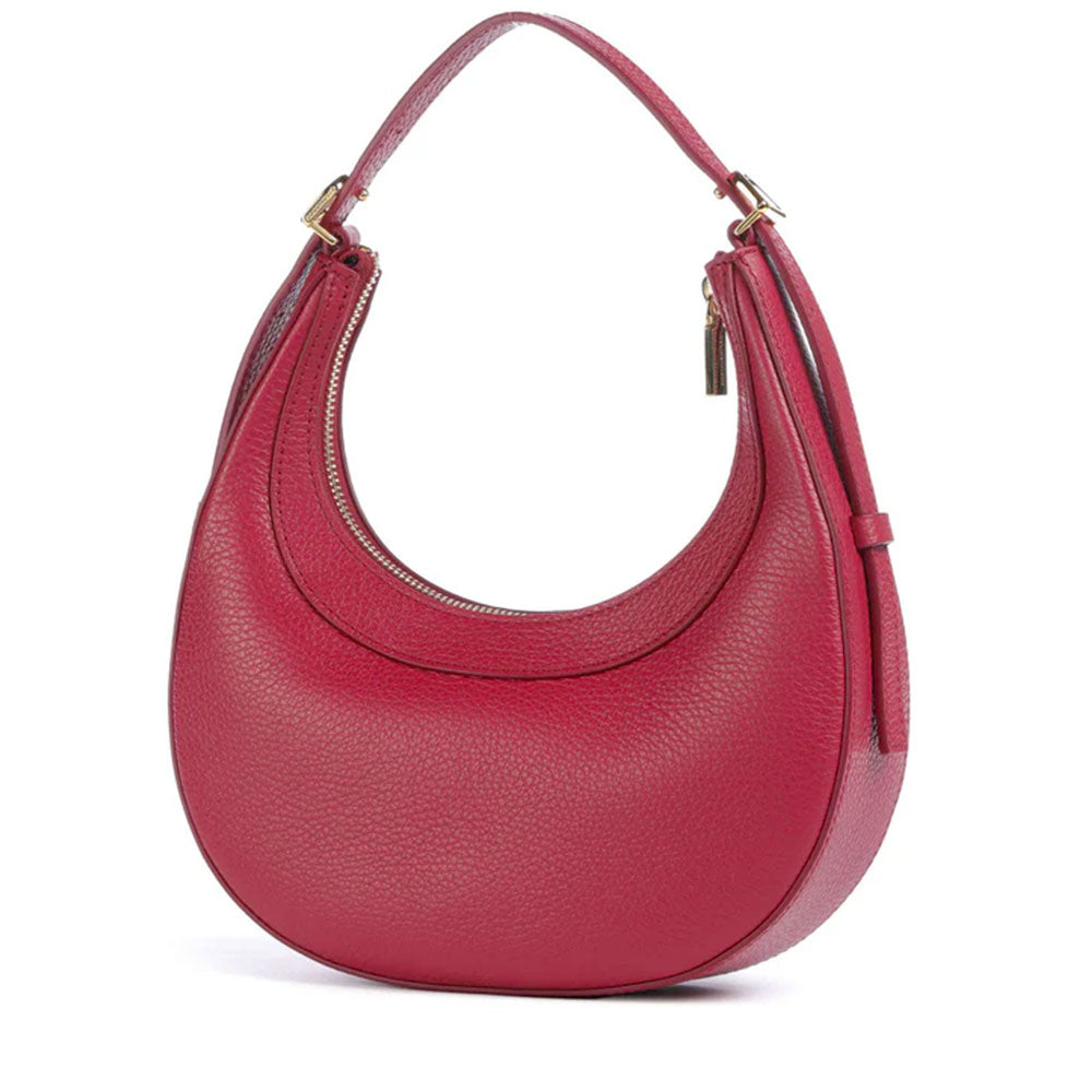 Borsa Donna a Mano con Tracolla COCCINELLE in Pelle Sangria Linea Whisper