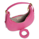 Borsa Donna a Mano con Tracolla COCCINELLE in Pelle New Fucsia Linea Whisper