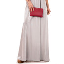 COCCINELLE Alias ​​​​Linie
Damen Clutch aus Leder in der Farbe Celadon Grün Mittlere Größe