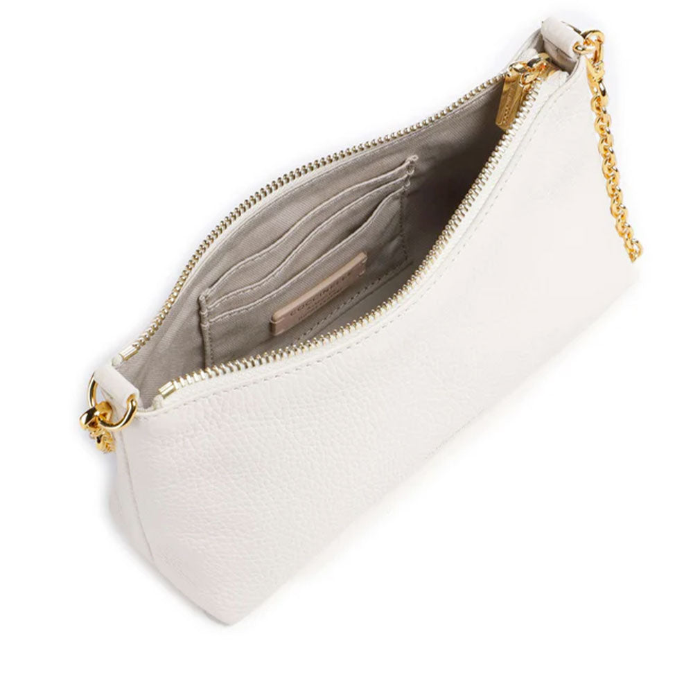 Damen-Schultertasche COCCINELLE aus Perlmuttleder Modell Aura