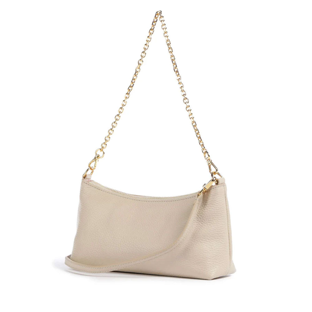 Borsa Donna a Spalla COCCINELLE in Pelle Sandshell Linea Aura