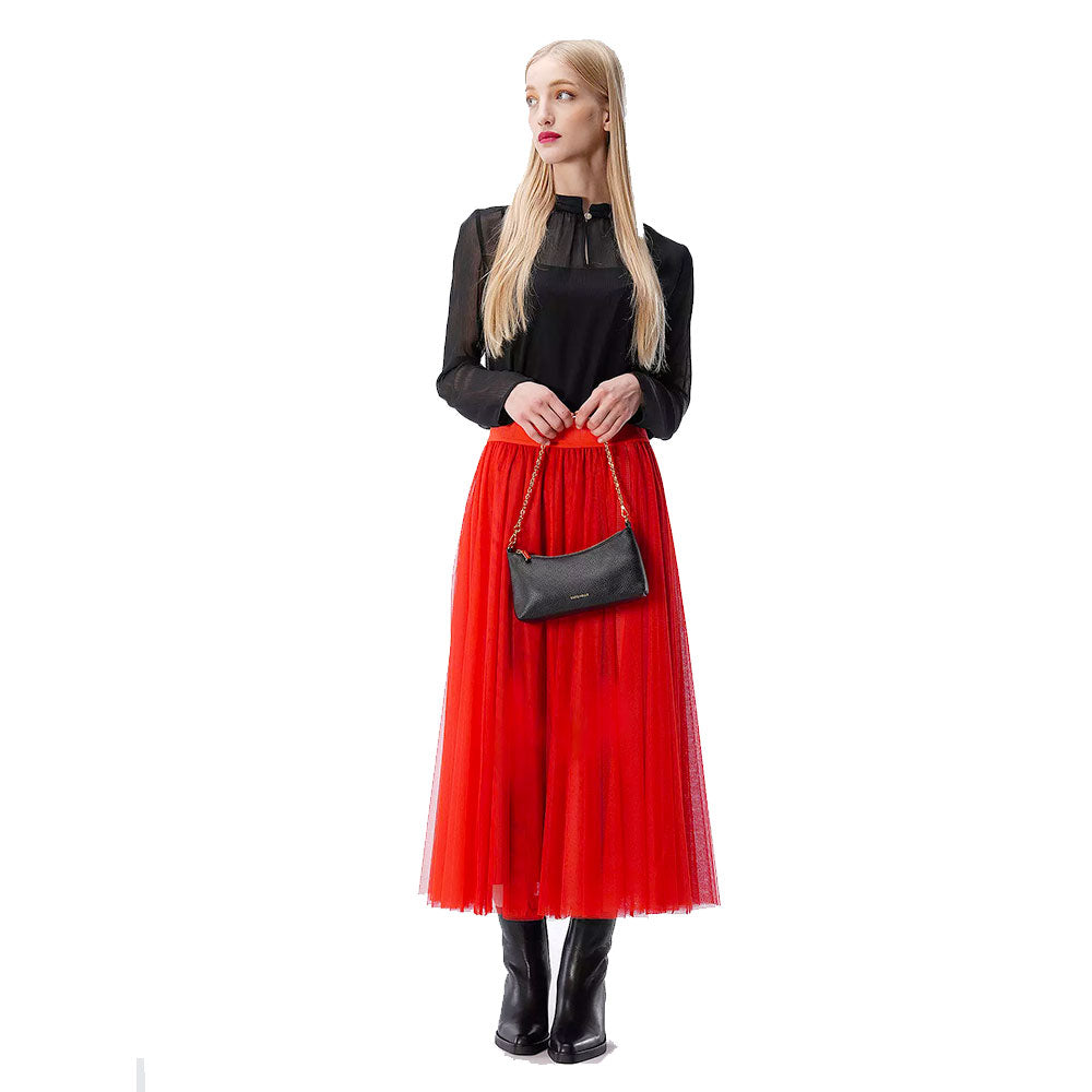 Borsa Donna a Spalla COCCINELLE in Pelle Seagrass Linea Aura