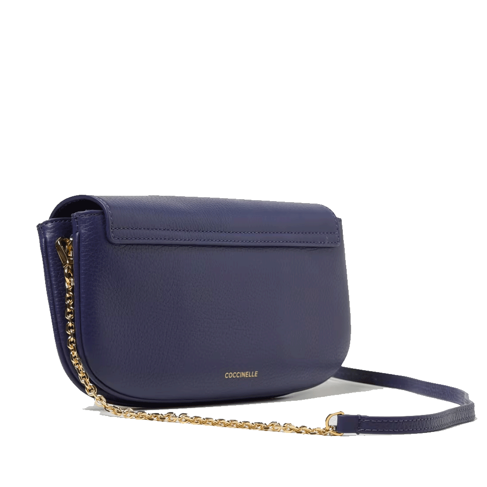 Borsa Donna Mini a Tracolla COCCINELLE in Pelle Royal Blue Linea Dew