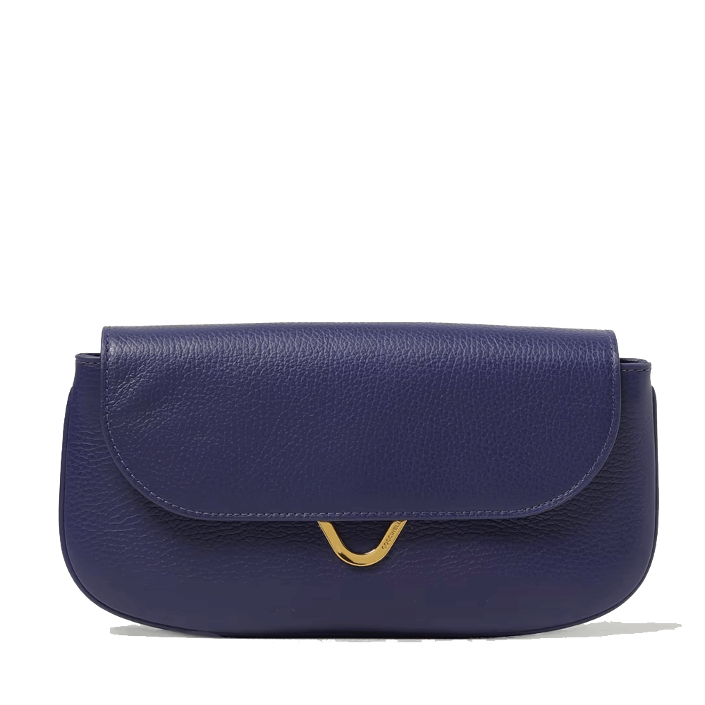 Borsa Donna Mini a Tracolla COCCINELLE in Pelle Royal Blue Linea Dew