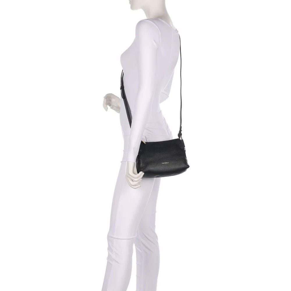 Borsa Donna a Spalla COCCINELLE Linea Rebekka Colore Nero
