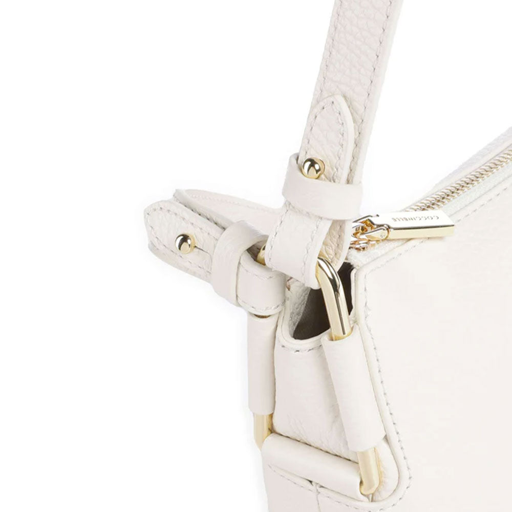 Borsa Donna a Spalla COCCINELLE Linea Rebekka Colore Pearl