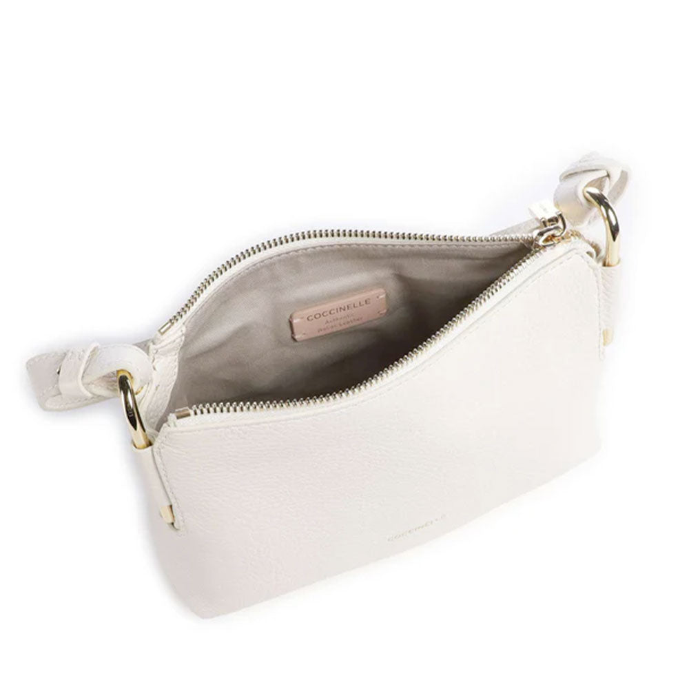 Borsa Donna a Spalla COCCINELLE Linea Rebekka Colore Pearl