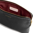 Pochette Donna a Mano COCCINELLE in Pelle Nera Linea C - Me