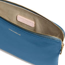 Pochette Donna a Mano COCCINELLE in Pelle Deep Blue Linea C - Me