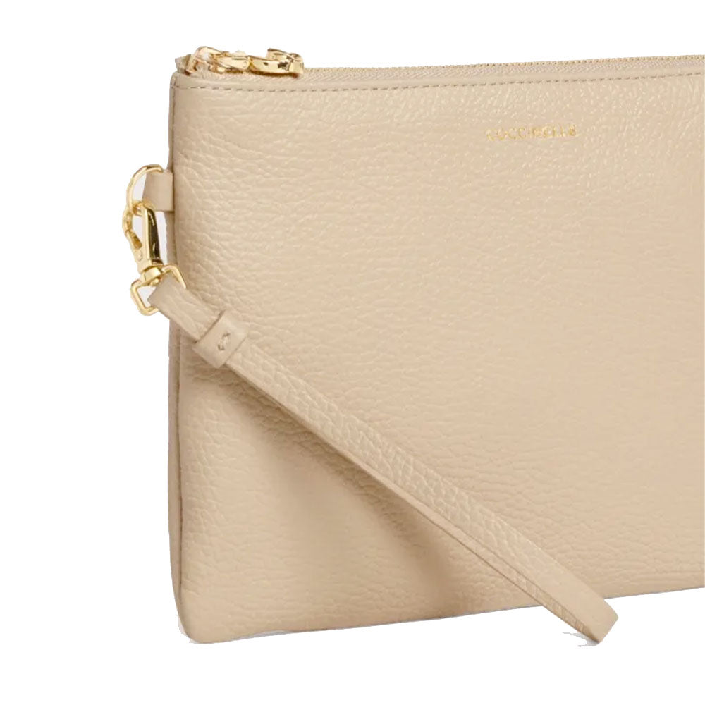 Pochette Donna a Mano COCCINELLE in Pelle Sandshell Linea C - Me