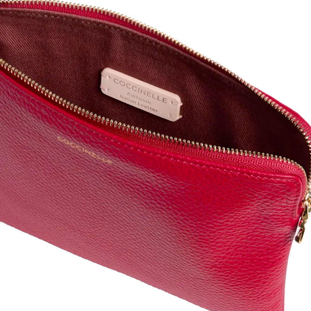 Pochette Donna a Mano COCCINELLE in Pelle Scarlet Linea C - Me