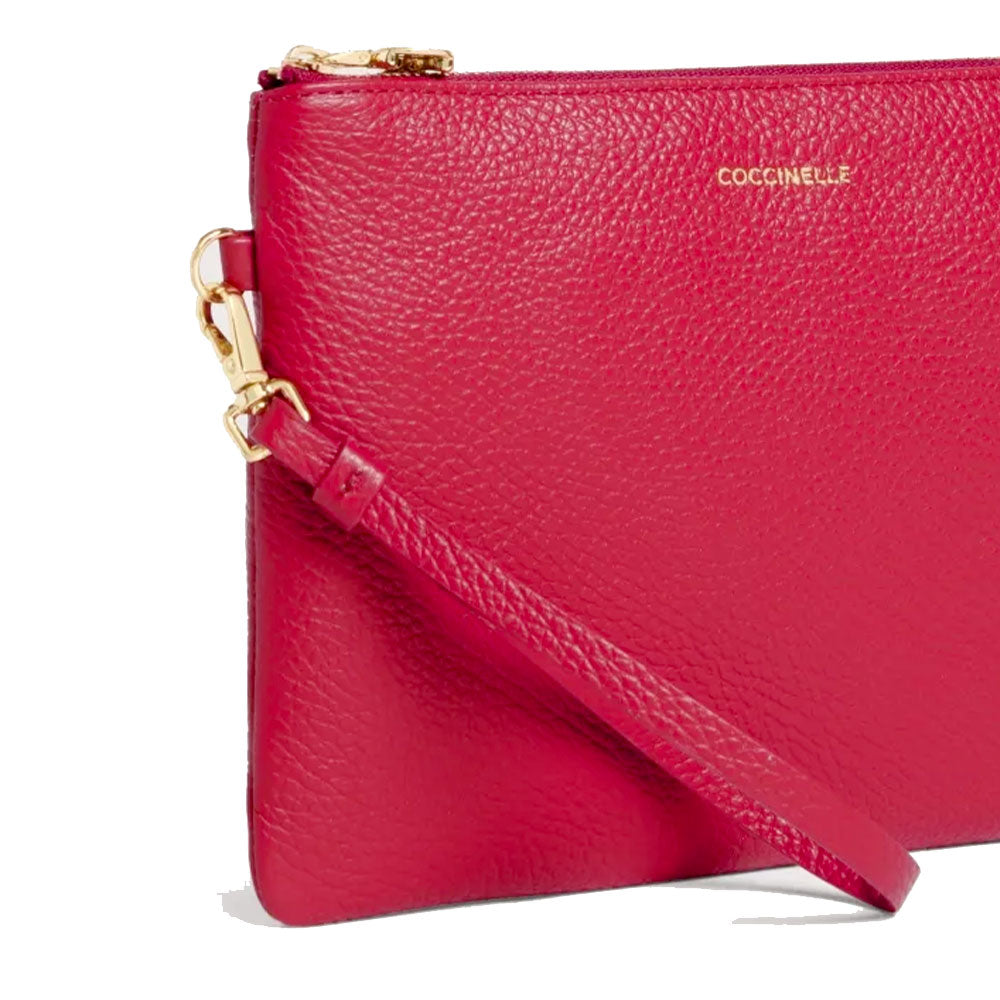 Pochette Donna a Mano COCCINELLE in Pelle Scarlet Linea C - Me