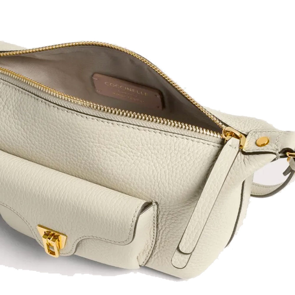 Borsa Donna a Tracolla COCCINELLE in Pelle Eucalipto Linea Beat Generation Mini