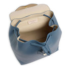 Zaino Donna COCCINELLE in Pelle Linea Nikla Mini colore Deep Blue - Sandshell