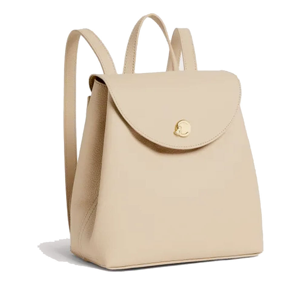Zaino Donna COCCINELLE in Pelle Linea Nikla Mini colore Sandshell - Seagrass