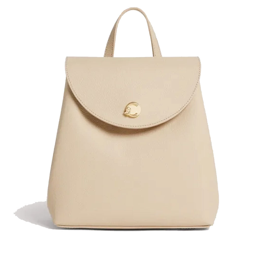 Zaino Donna COCCINELLE in Pelle Linea Nikla Mini colore Sandshell - Seagrass