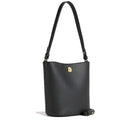 Damen-Schultertasche COCCINELLE Modell Nikla Mini in Schwarz-Cognac