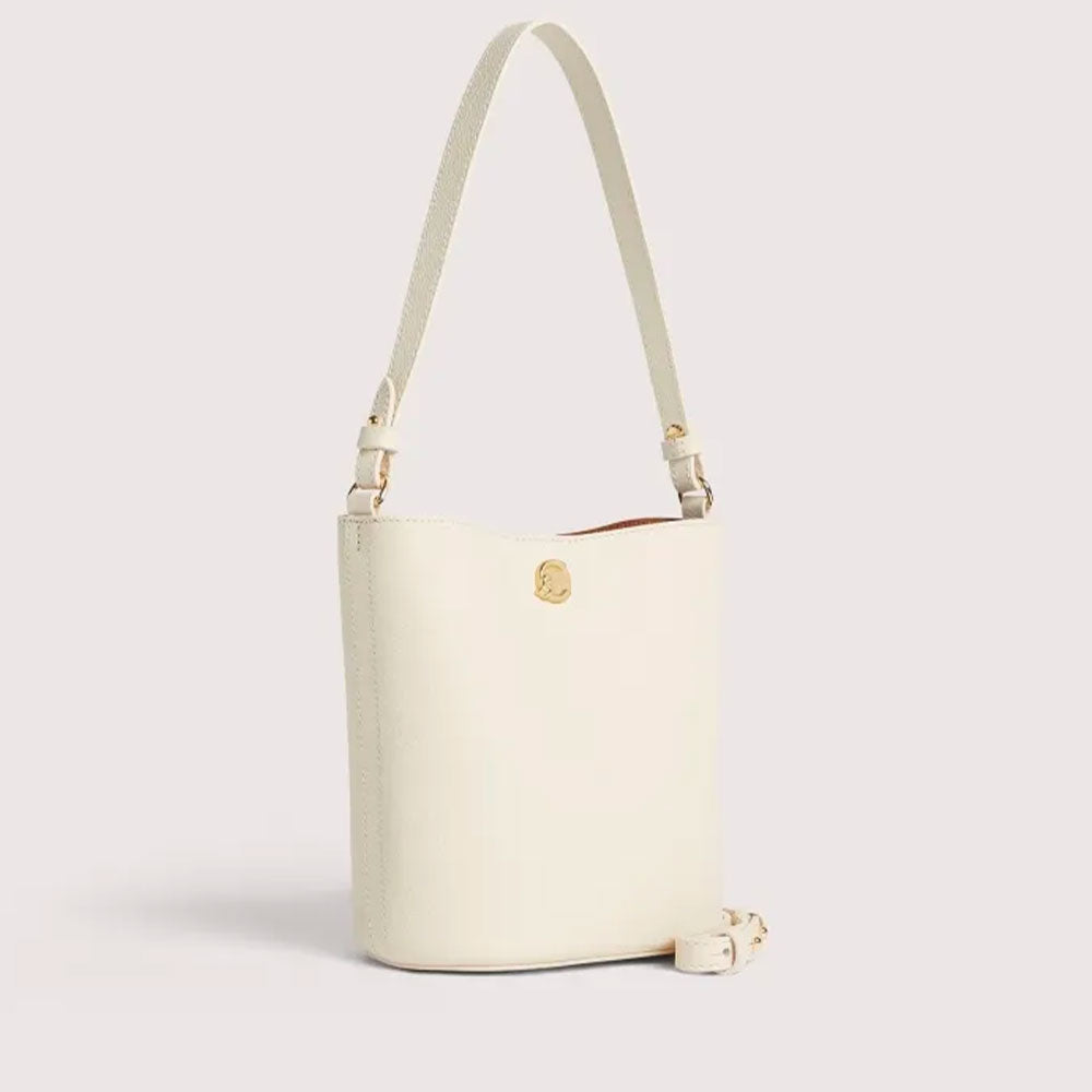 Borsa Donna a Spalla COCCINELLE Linea Nikla Mini Colore Pearl - Cognac