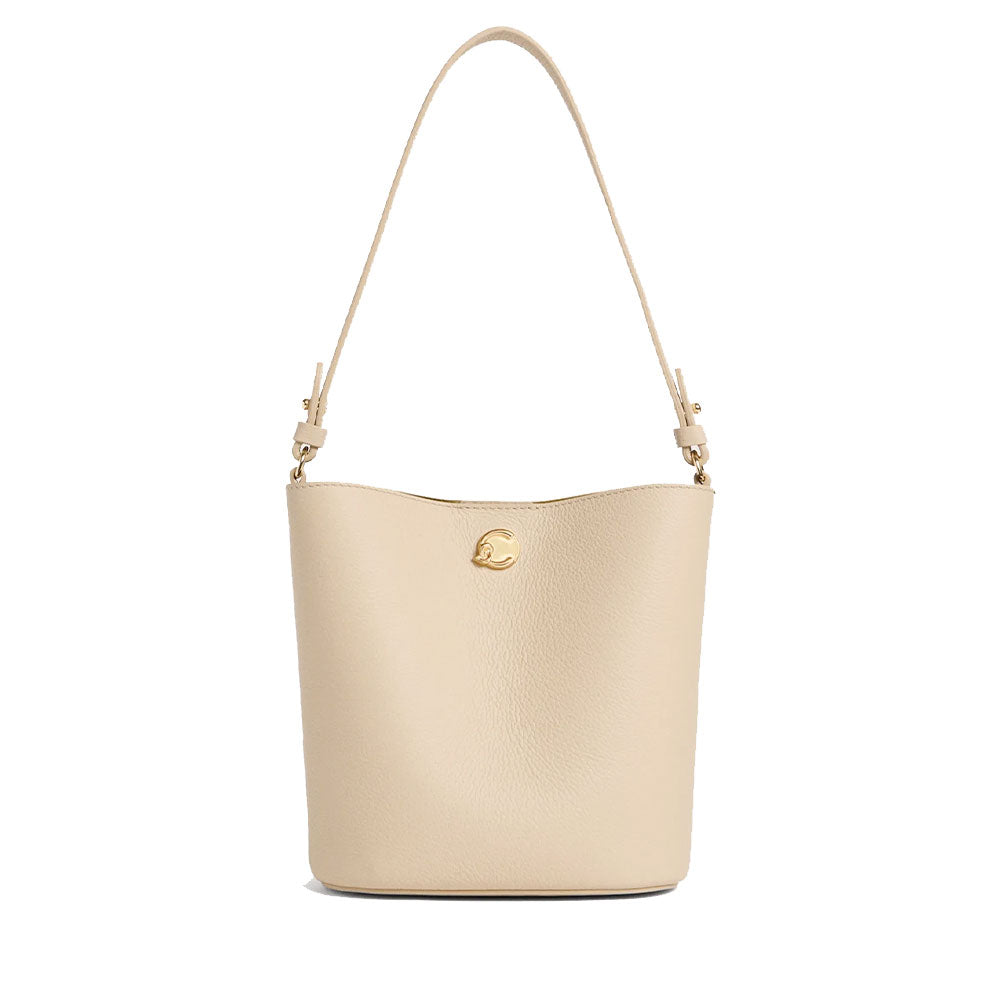 Borsa Donna a Spalla COCCINELLE Linea Nikla Mini Colore Sandshell - Seagrass