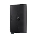 Porta Carte con Clip SECRID linea Envelope Matte in Pelle Black con RFID