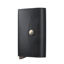 Porta Carte con Clip SECRID linea Envelope Original in Pelle Black con RFID