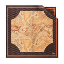 Foulard in Seta 90 x 90 cm 1A Classe Alviero Martini linea Geo Iconic Mix colore Geo Classic e MarroneF089