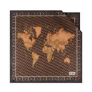 Foulard 75 x 75 cm 1A Classe Alviero Martini linea Monogram Nero F116