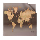 Foulard 73 x 73 cm 1A Classe Alviero Martini linea Geo Sfumato Taupe F144