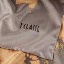 Foulard 73 x 73 cm 1A Classe Alviero Martini linea Geo Sfumato Taupe F144